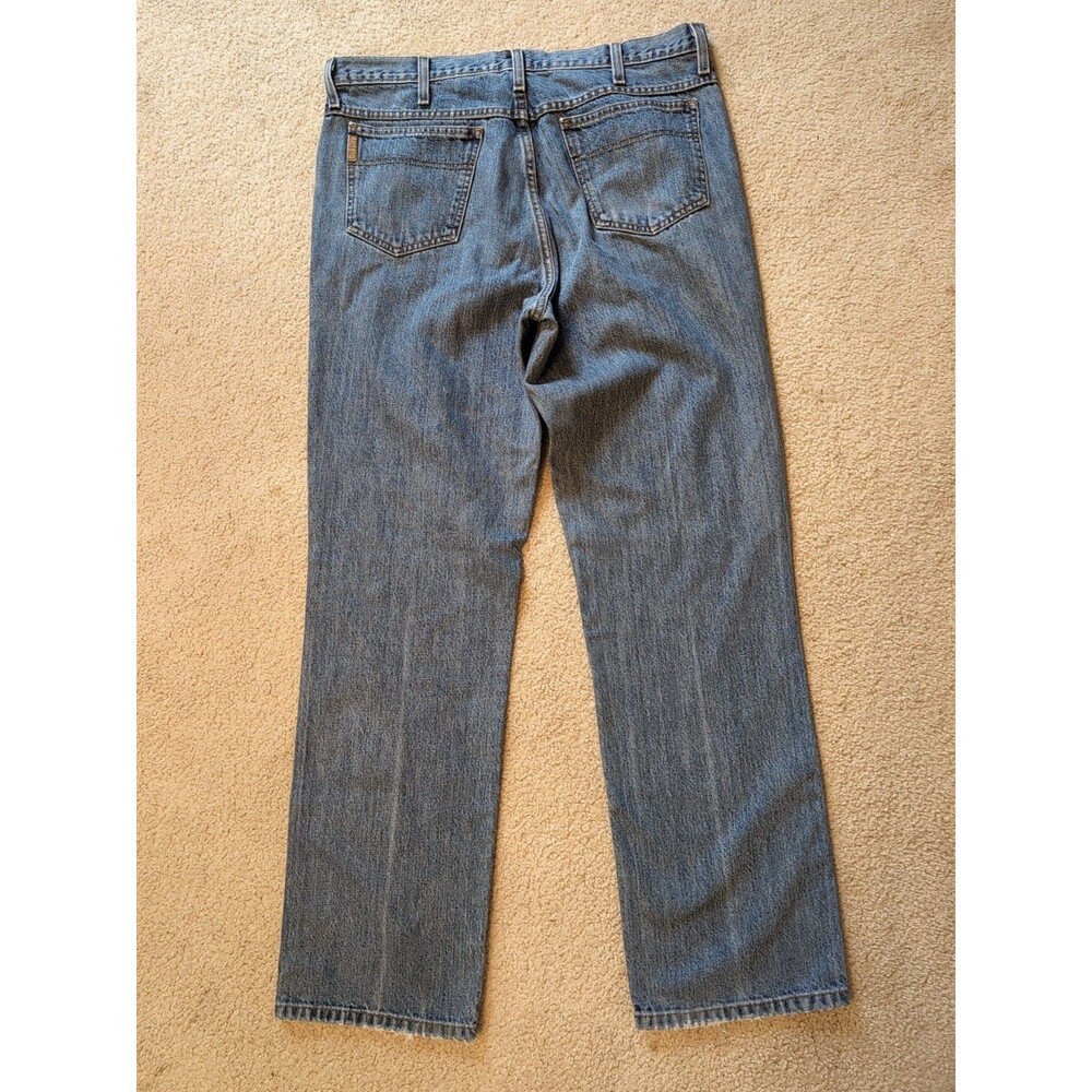CINCH Men's BRONZE LABEL Regular Fit Medium Stone Wash Jeans 36x32 M90632001 YKK - Picture 2 of 14